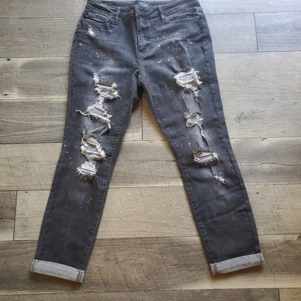 Black Judy Blue Boyfriend Jeans Size 11/30